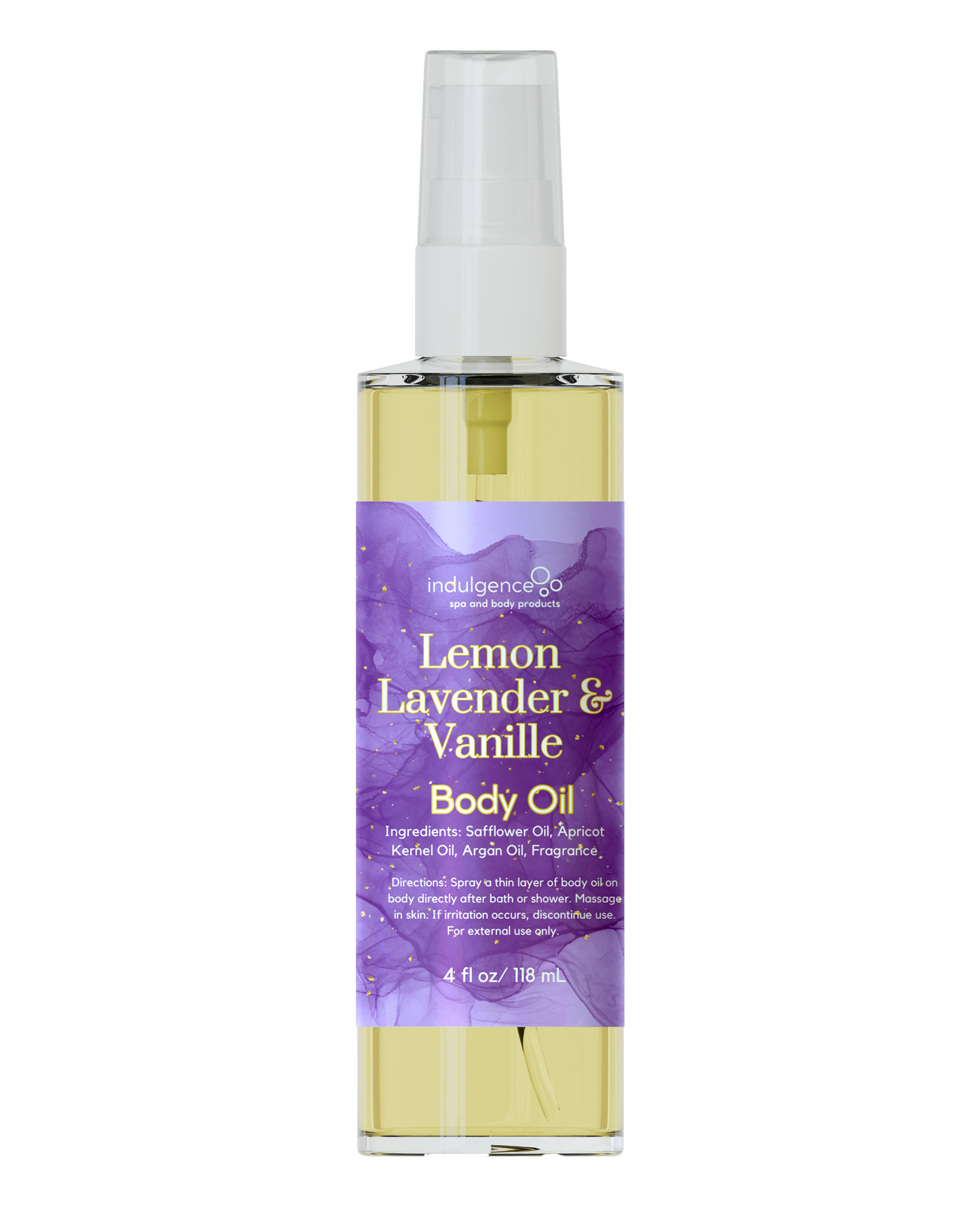 Lemon Lavender and Vanille Body Oil