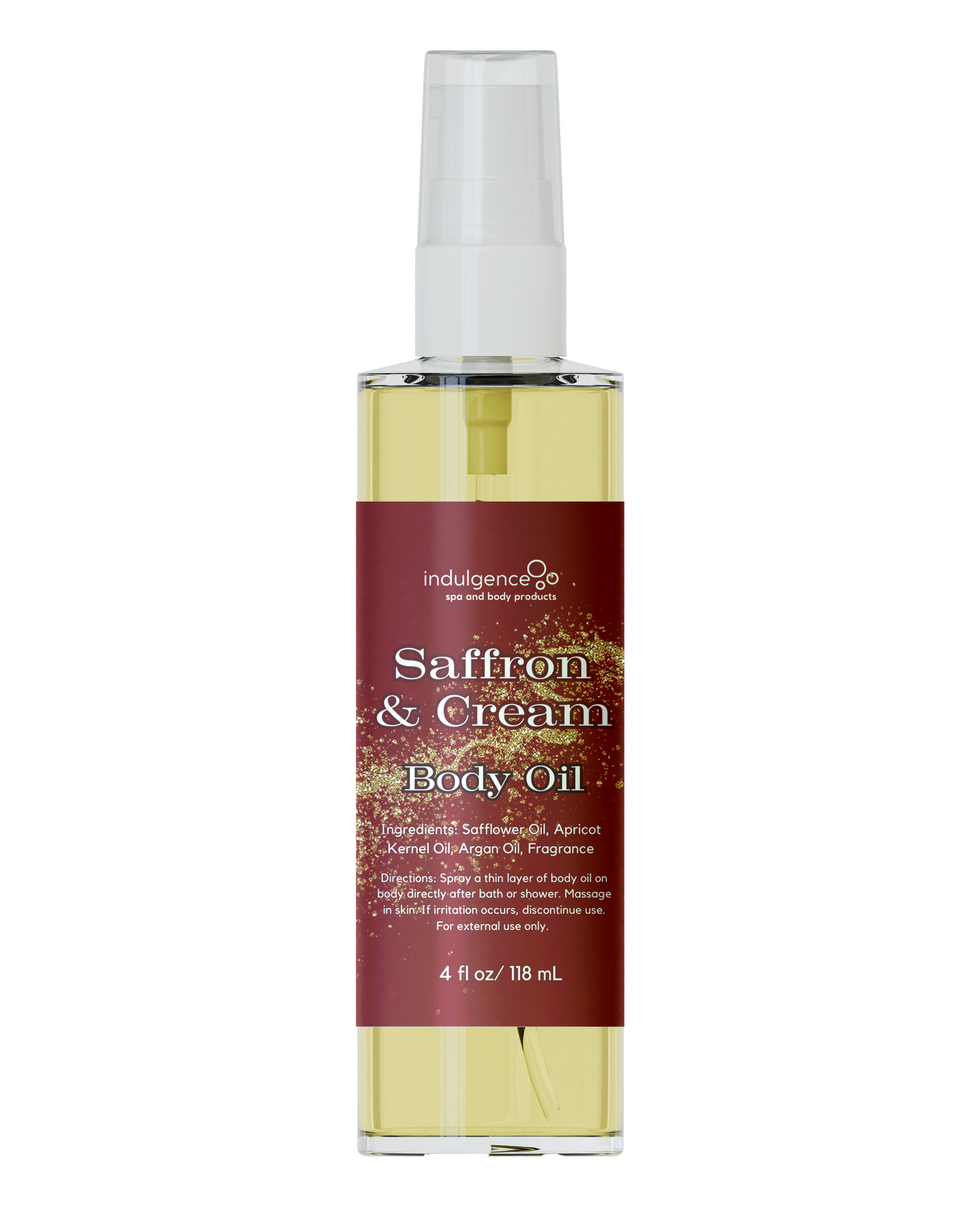 Saffron and Cream Body Oil