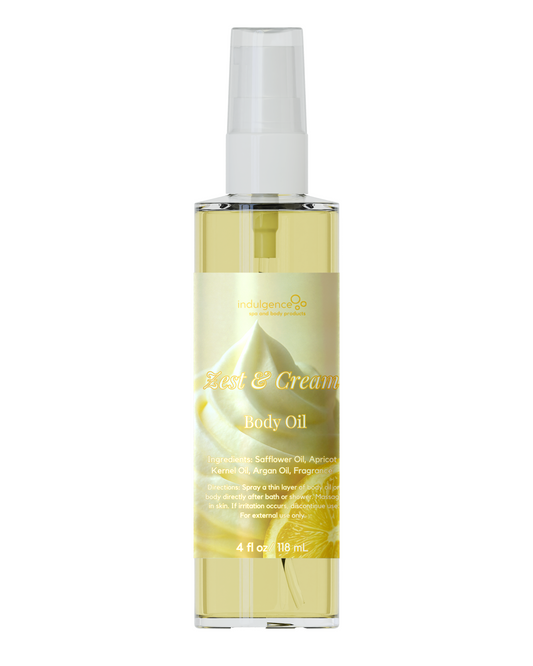 Zest and Cream Body Oil