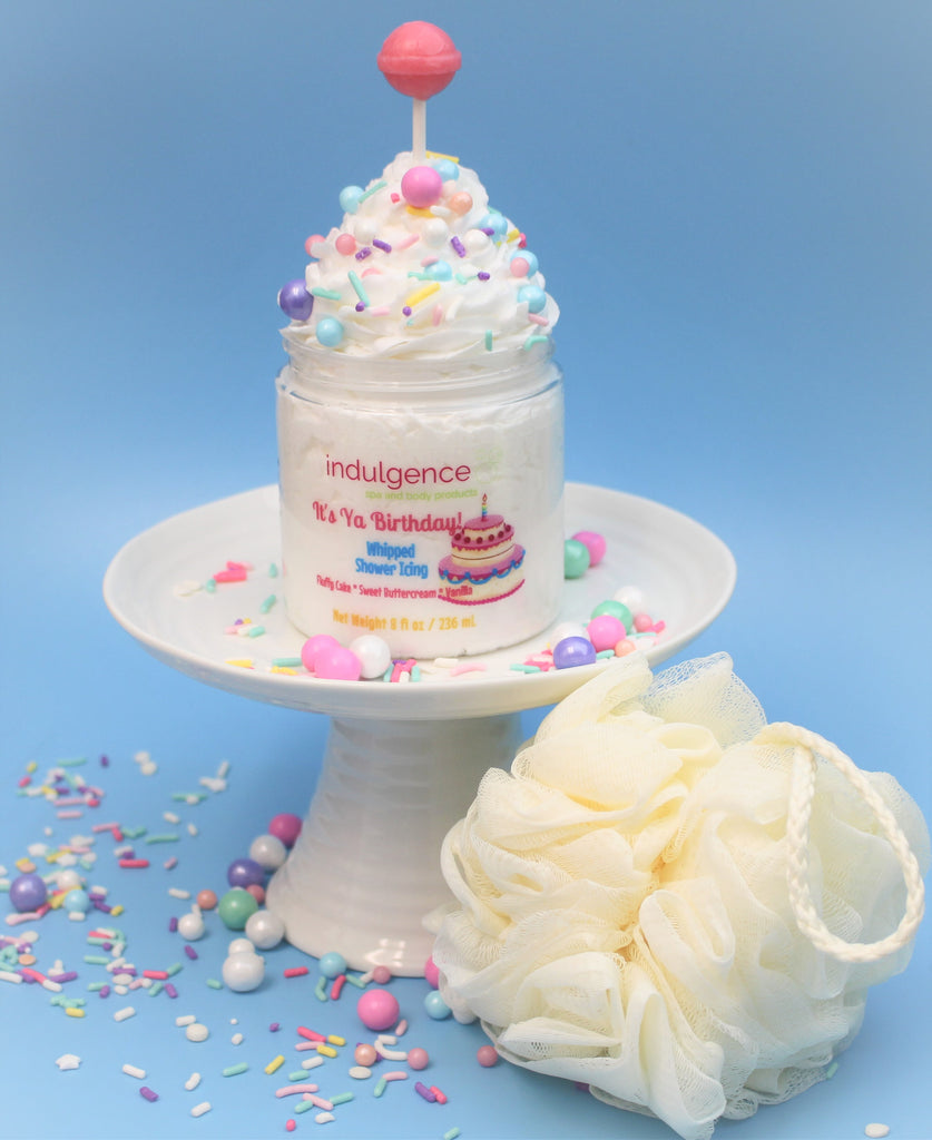 Picture of Birthday Cake scented Shower Icing